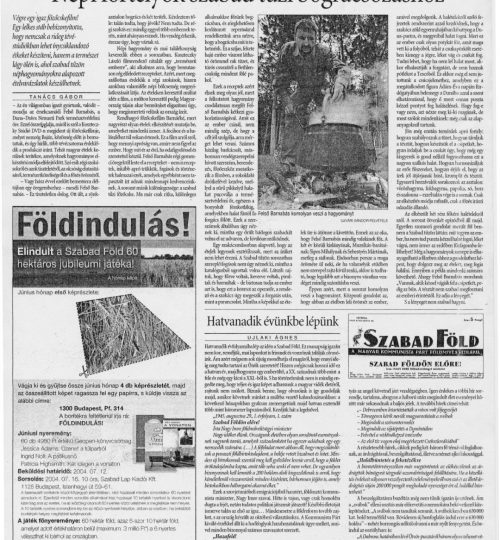 Szabad föld. (Nagy)